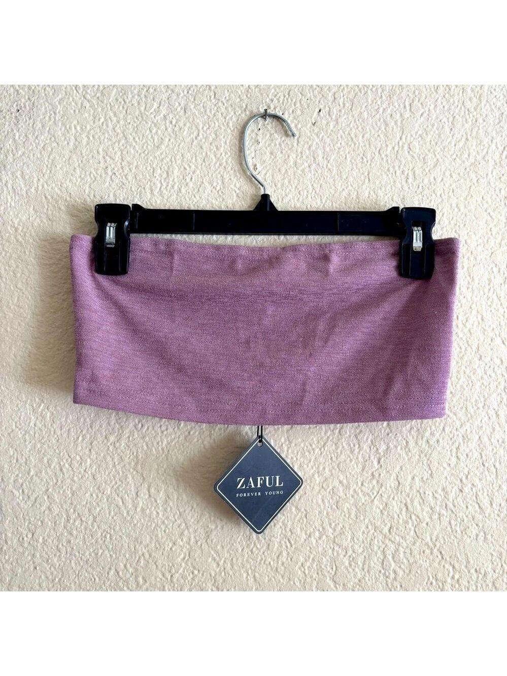 Zaful Purple Mini Pencil Crop Top